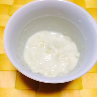 【離乳食 中期】♡バナナミルクパン粥♡